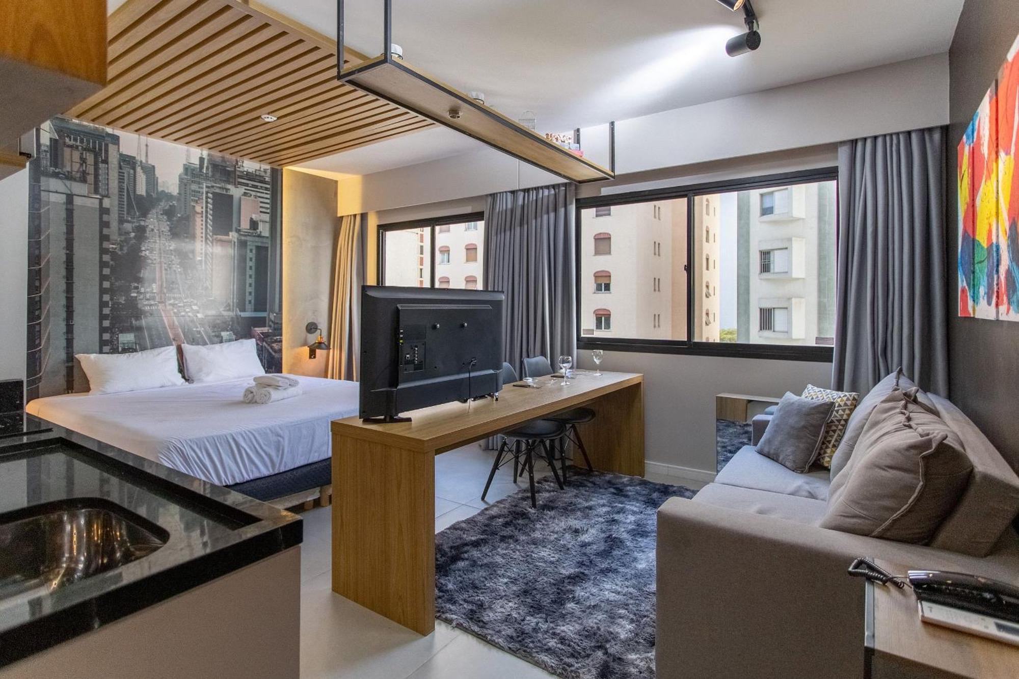 Апартаменты Flat Em Moema Сан-Пауло Экстерьер фото